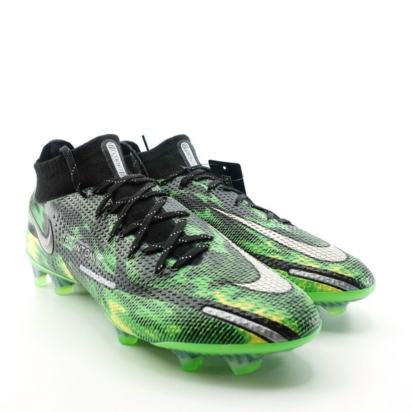 Nike Phantom GT2 Elite DF SW FG Shockwave Green Soccer Cleat Mens 7.5 DM0731-003 - Picture 7 of 12